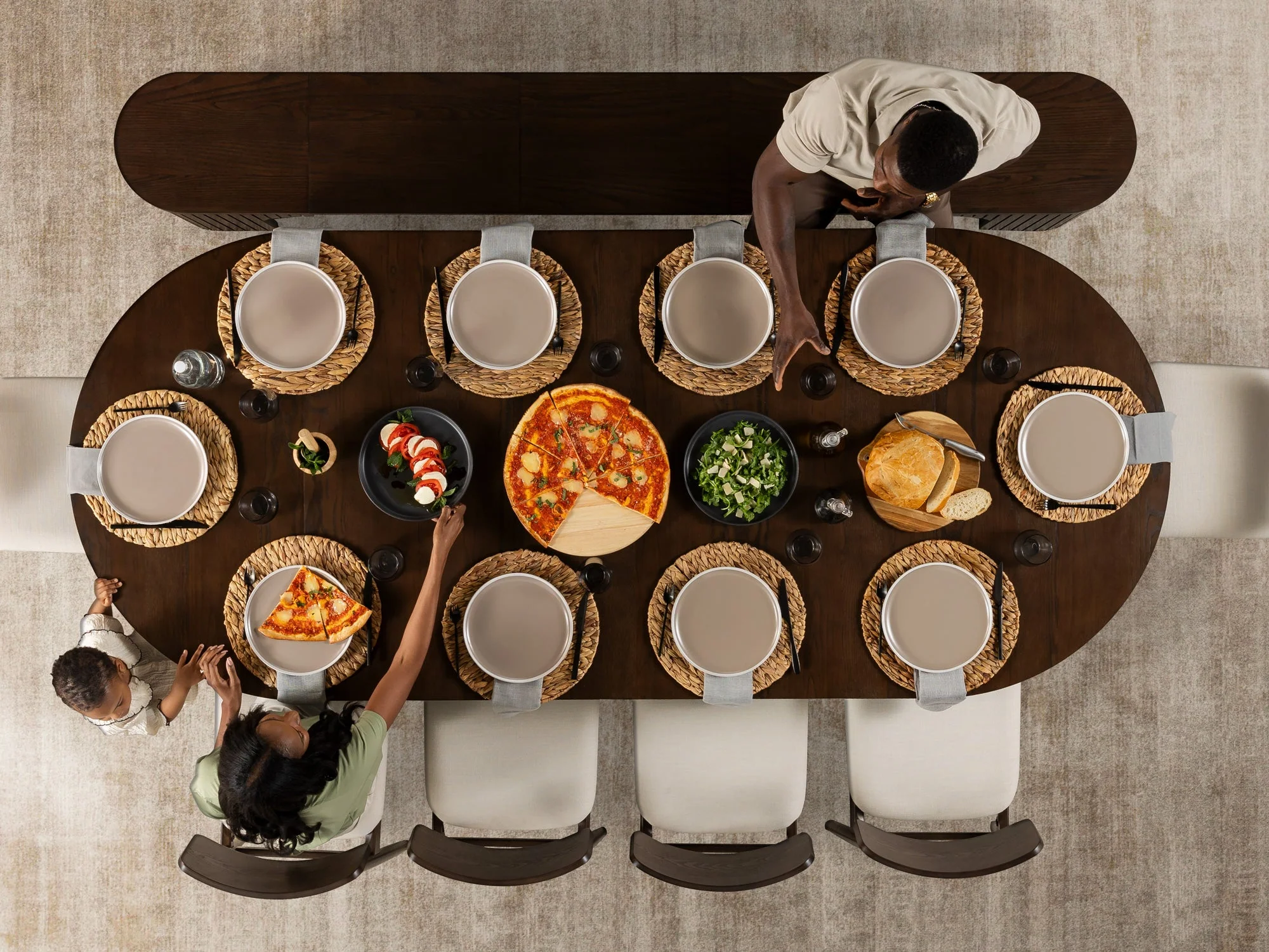Round Dining Set - The Family - Image 47